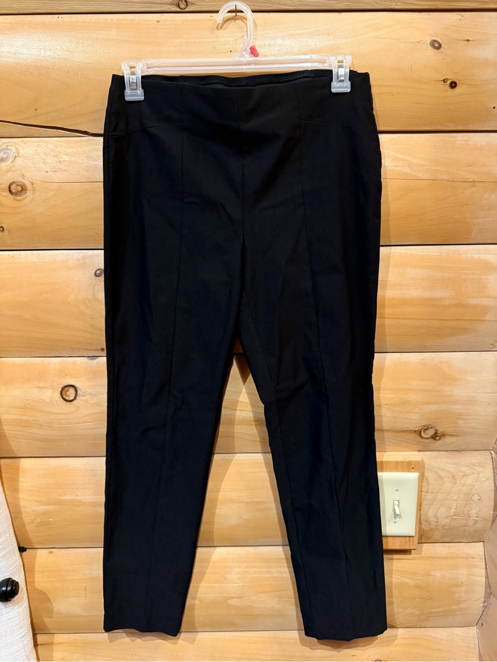 Classic Black Ponte Ankle Pants SO Slimming
